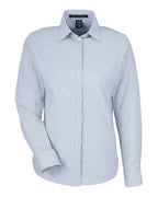 Women's CrownLux Performance® Microstripe Dress Shirt | DG537W