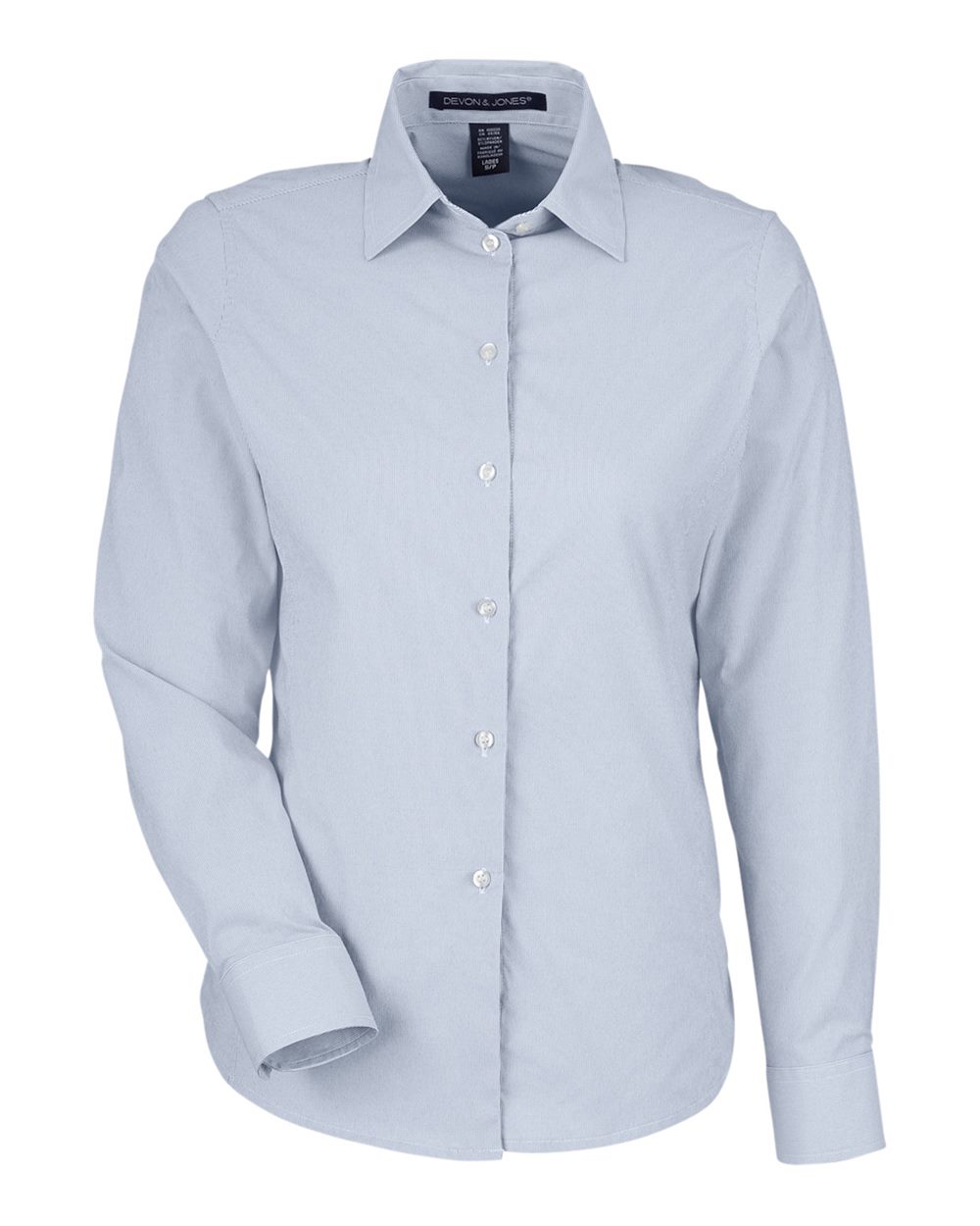 Women's CrownLux Performance® Microstripe Dress Shirt | DG537W