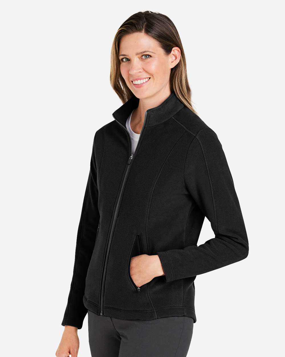 Women's CrownLux Performance® Fleece Full-Zip Jacket | DG730W