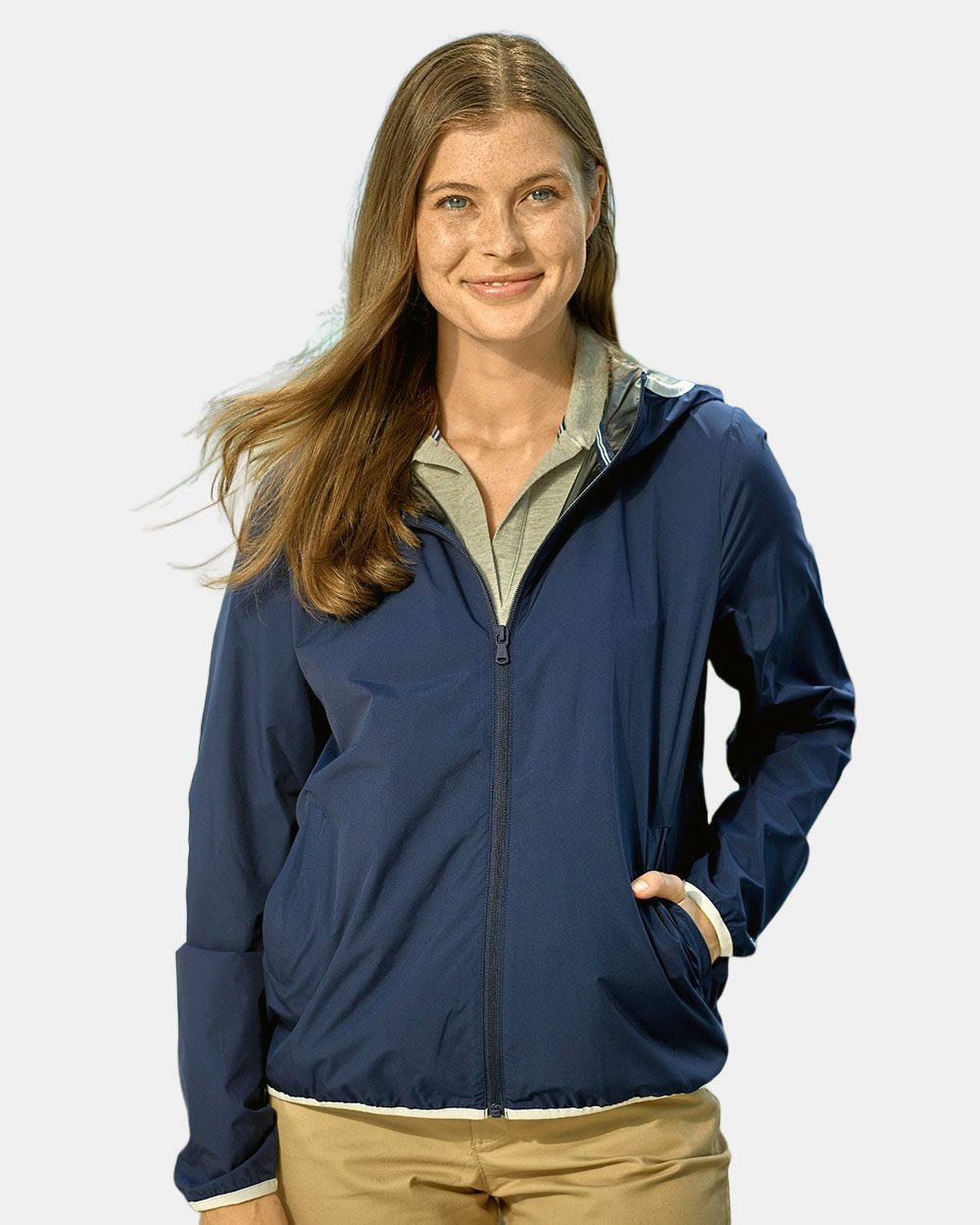 Women's Stillwater Hooded Windbreaker | N17927
