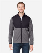 Men's Venture Heathered Stripe Hybrid Jacket | CE74