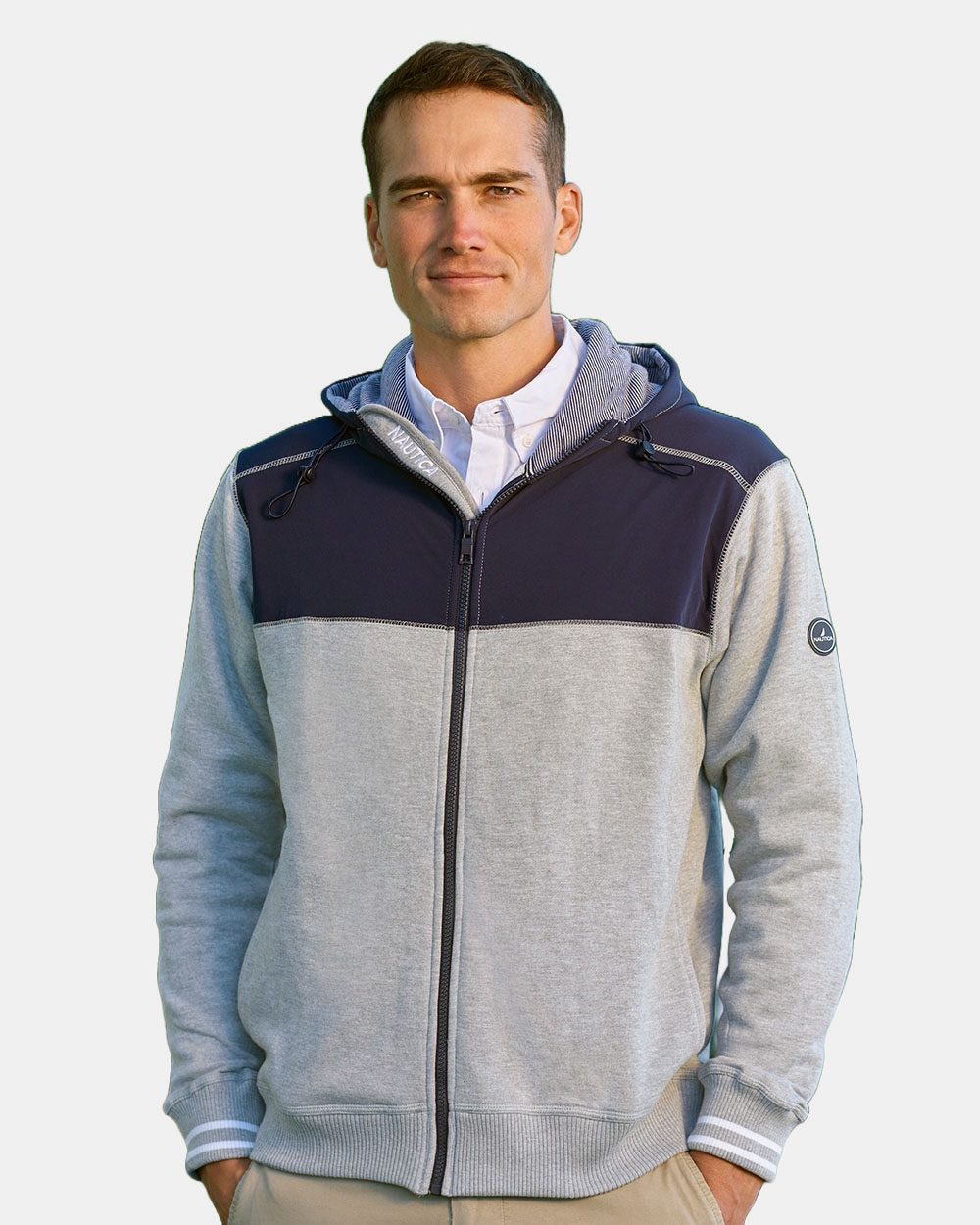 Men's Navigator Fleece Hooded Full-Zip Jacket | N17582