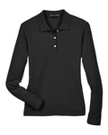 Women's Pima Piqué Long Sleeve Polo | D110W