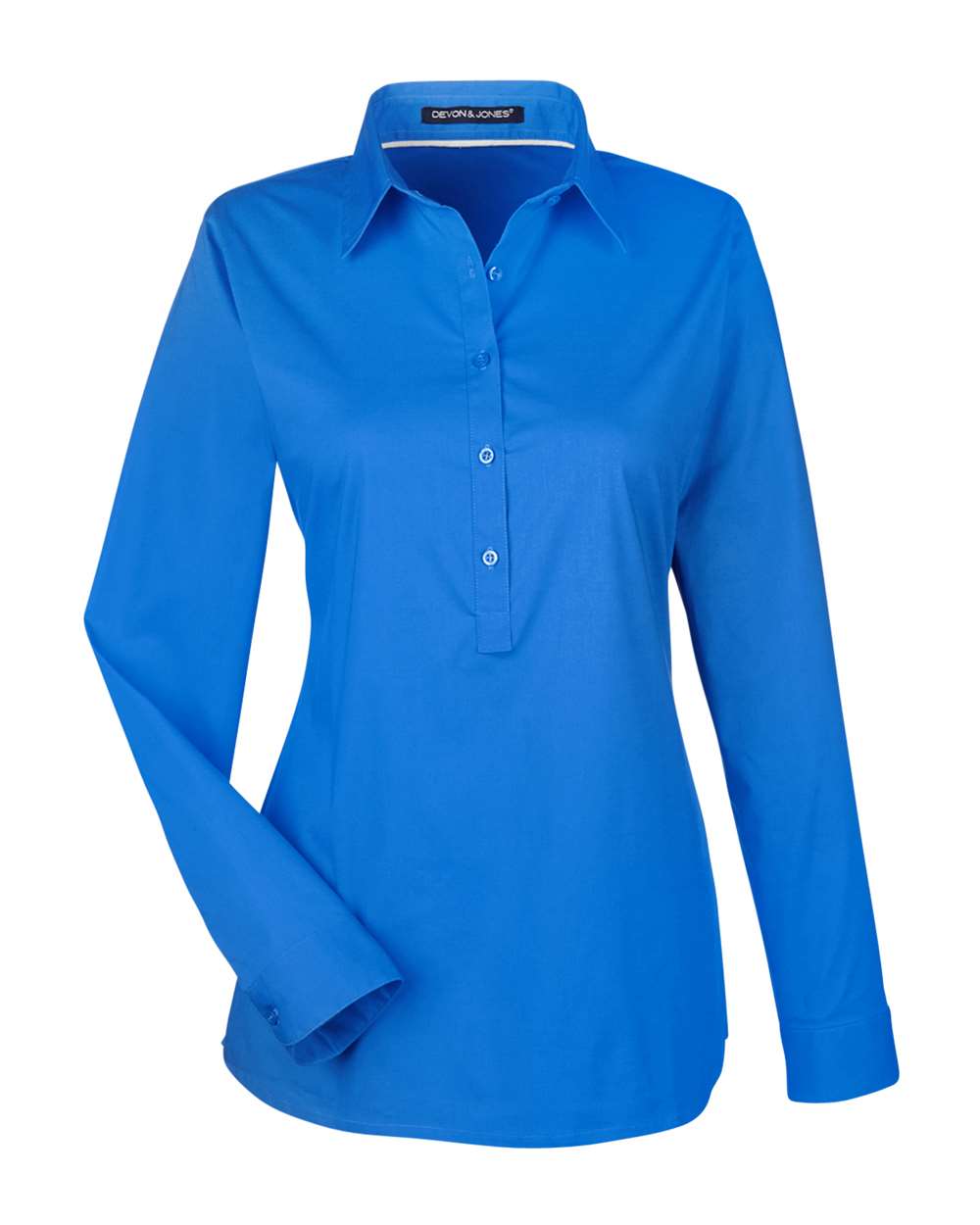 Women's Perfect Fit™ Half-Placket Tunic Dress Shirt | DP610W