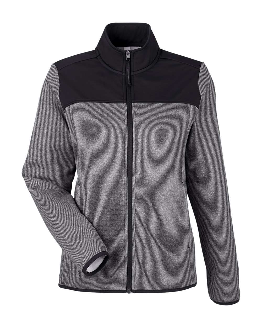 Women's Venture Heathered Stripe Hybrid Jacket | CE74W