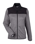 Women's Venture Heathered Stripe Hybrid Jacket | CE74W