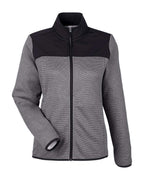 Women's Venture Heathered Stripe Hybrid Jacket | CE74W