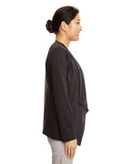 Women's Perfect Fit™ Draped Open Cardigan Blazer | DP465W