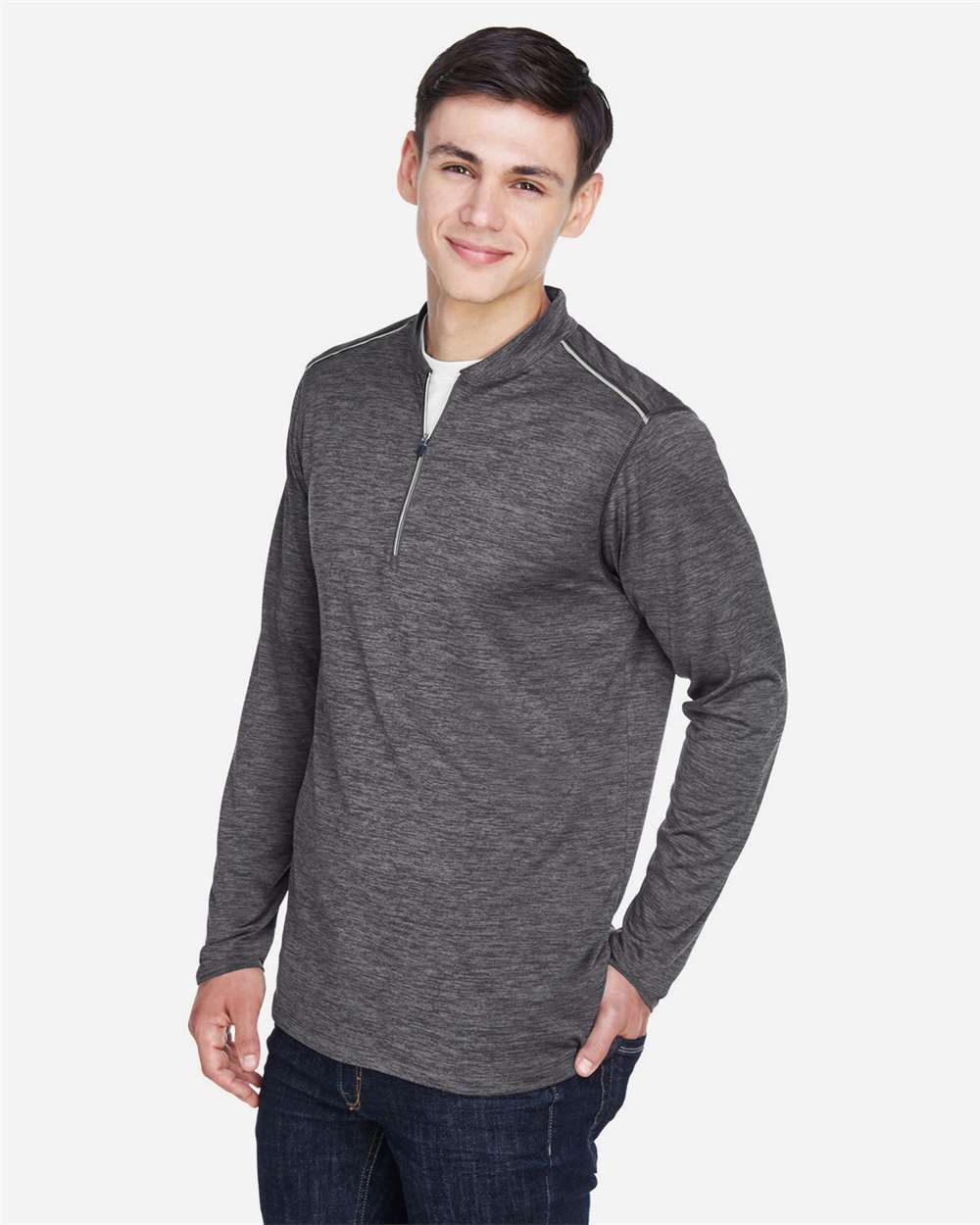 Men's Tall Kinetic Performance Quarter-Zip Pullover | CE401T