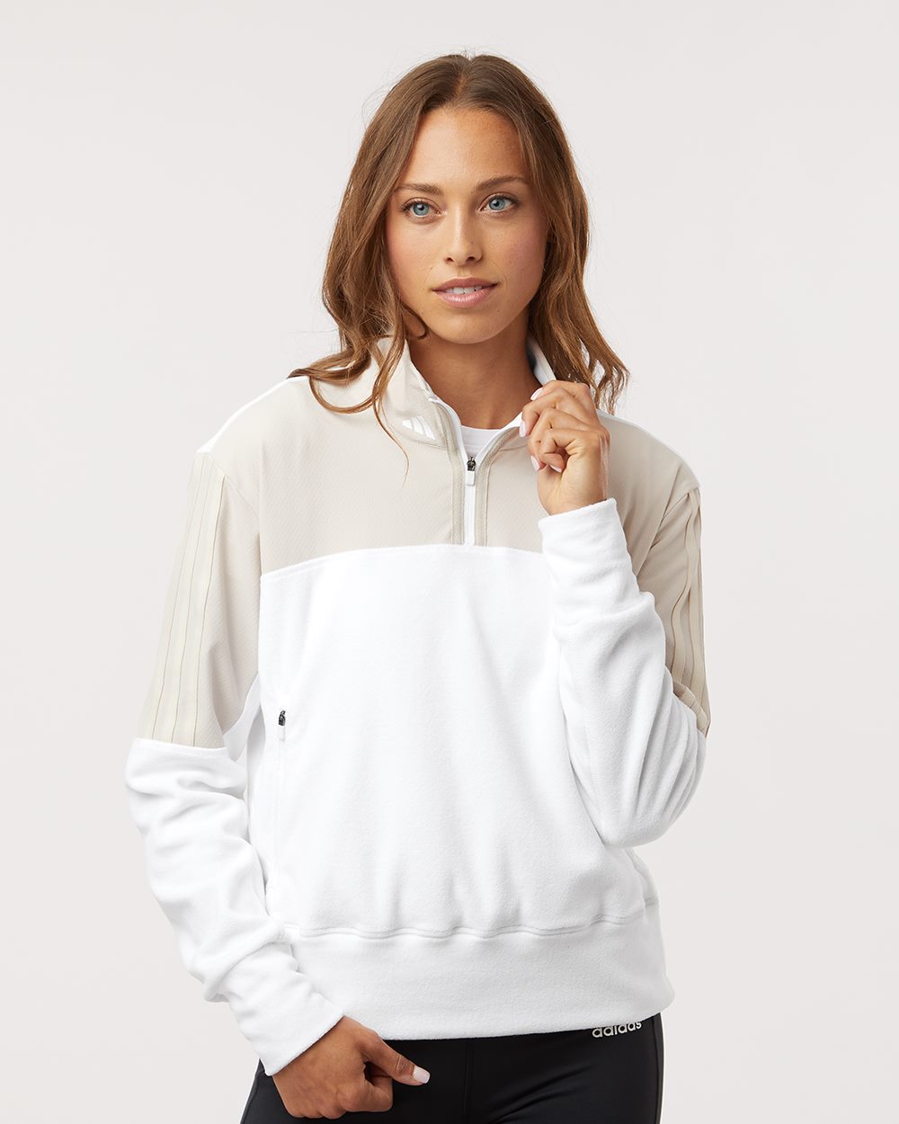 Women's Fleece Quarter-Zip Pullover | A601