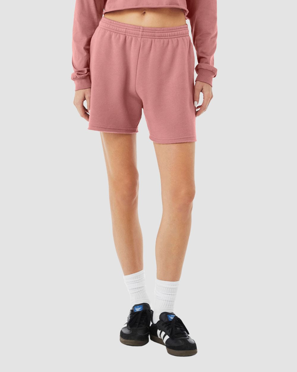 Women's Cutoff Fleece Shorts | 3787