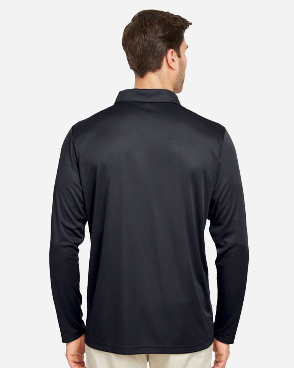 Men's Zone Performance Long Sleeve Polo | TT51L