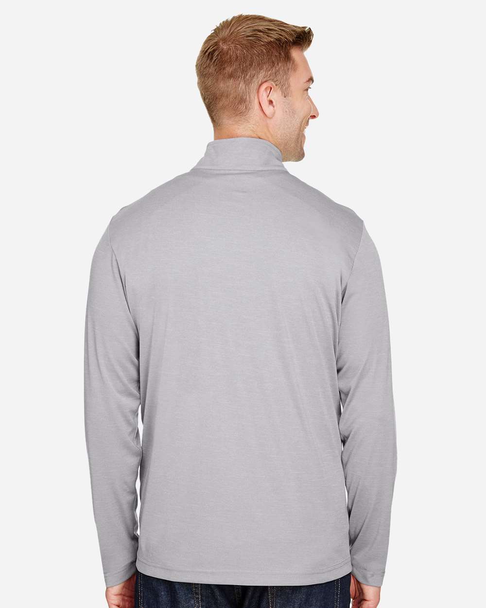 Men's Zone Sonic Heather Performance Quarter-Zip Pullover | TT31H