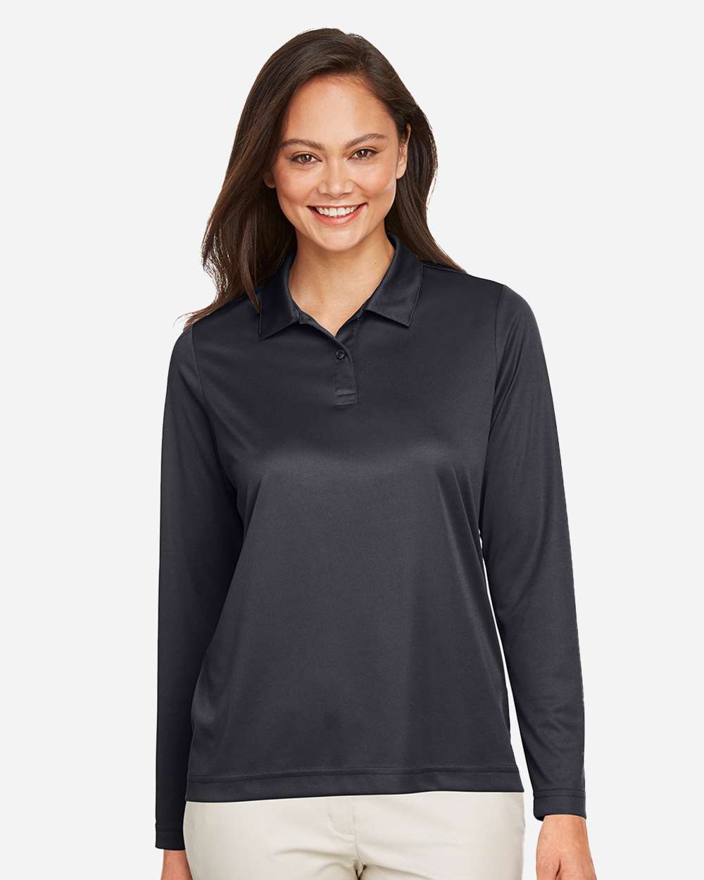Women's Zone Performance Long Sleeve Polo | TT51LW