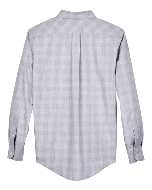 Men's Crown Collection® Glen Plaid Woven Dress Shirt | DG520