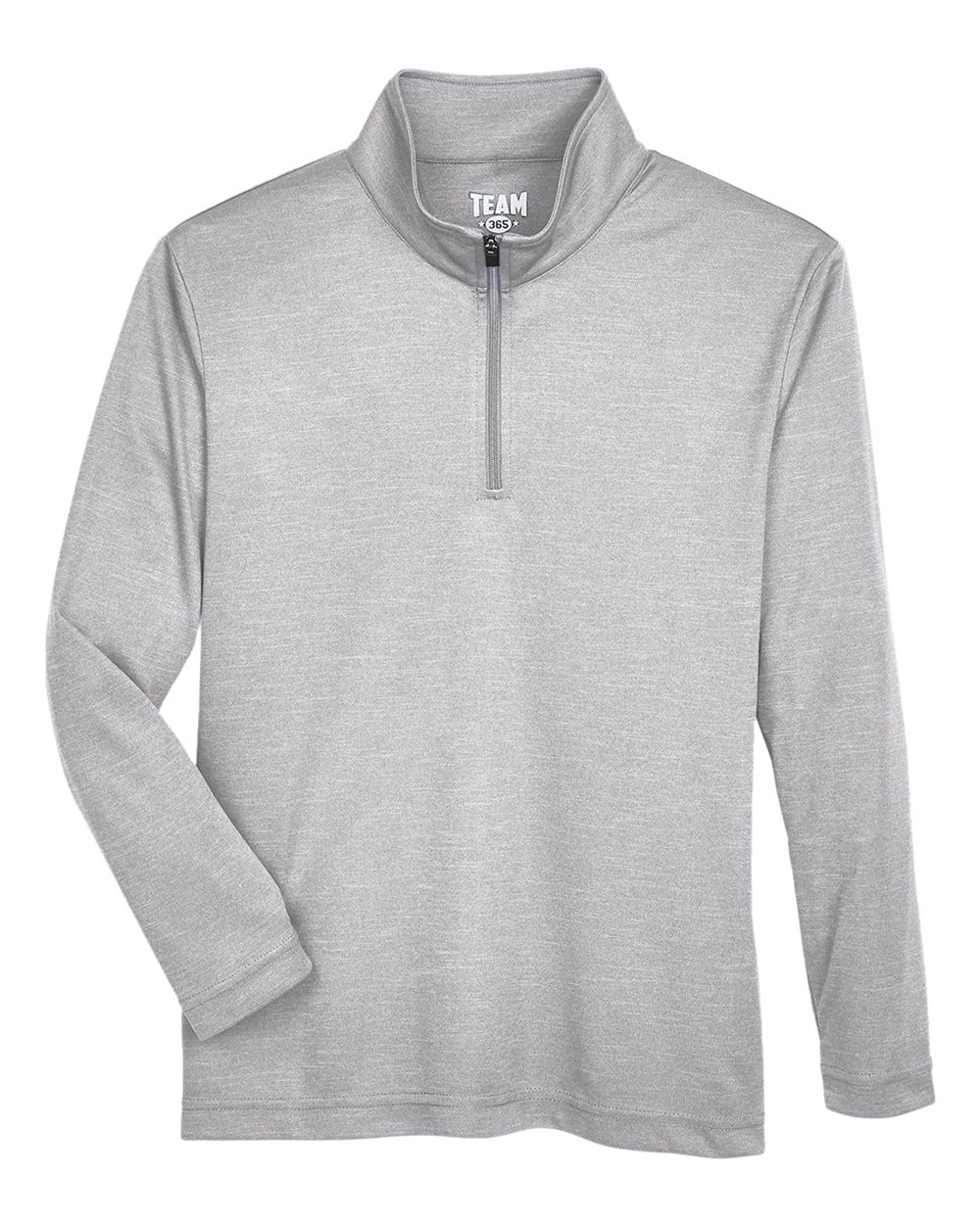 Youth Zone Sonic Heather Performance Quarter-Zip Pullover | TT31HY