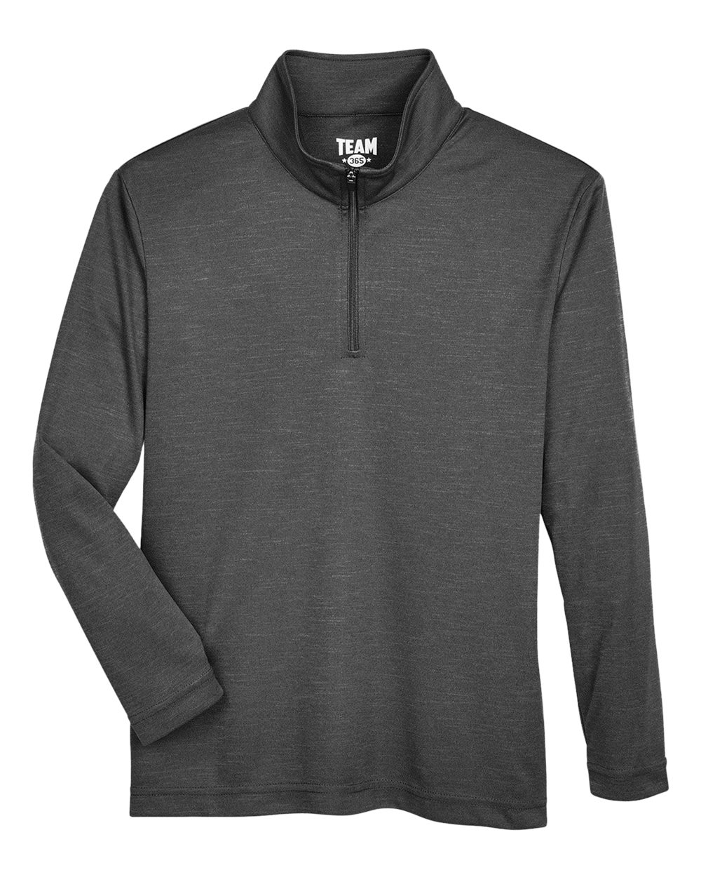Youth Zone Sonic Heather Performance Quarter-Zip Pullover | TT31HY