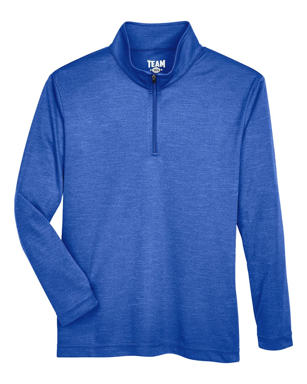 Youth Zone Sonic Heather Performance Quarter-Zip Pullover | TT31HY