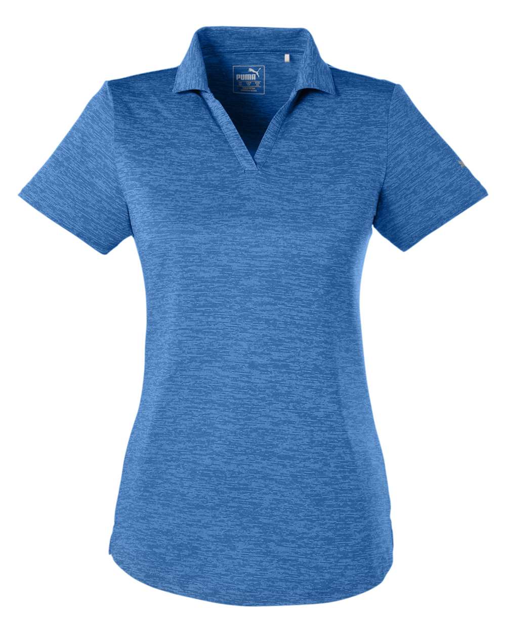Puma Golf 596802 Women's Icon Heather Polo - Lapis Blue