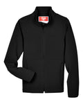 Team 365 TT80Y Youth Leader Soft Shell Jacket - Black