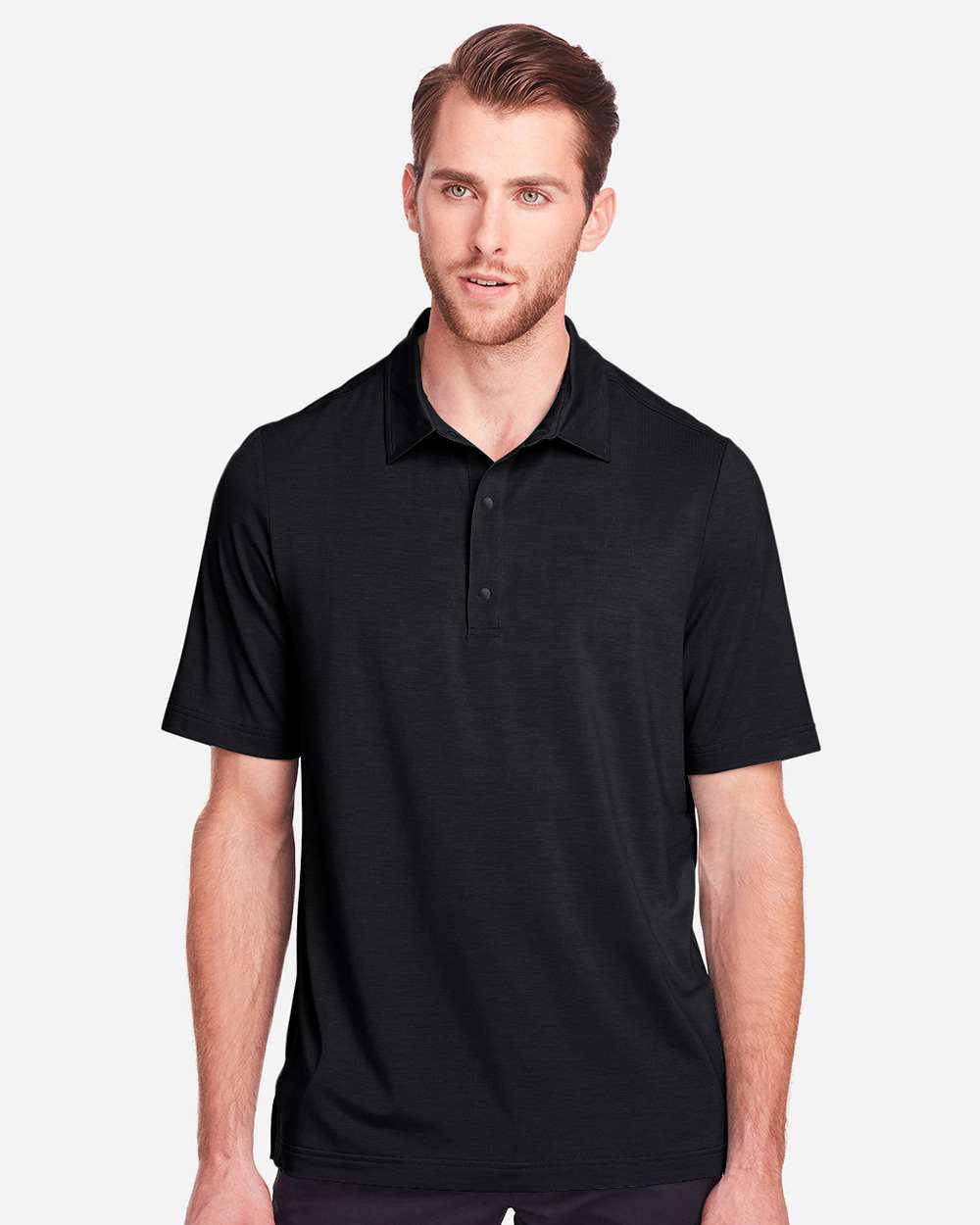 Men's JAQ Snap-Up Stretch Performance Polo | NE100