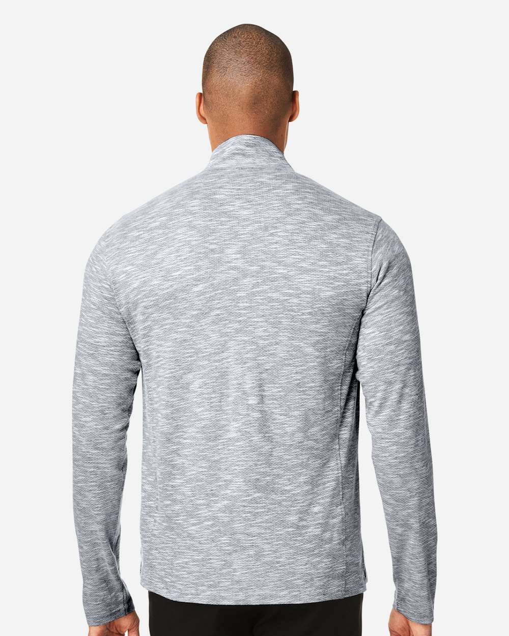 Men's Eclipse Jacquard Quarter-Zip Pullover | NE415