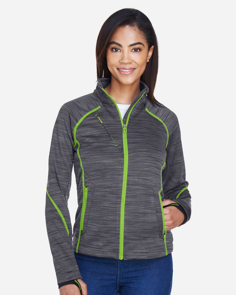 Women's Flux Mélange Bonded Fleece Jacket | 78697