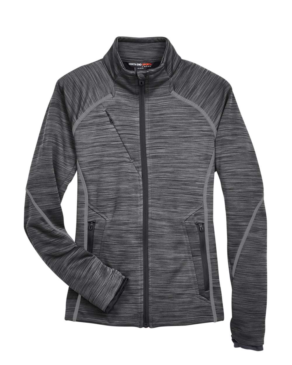 Chaqueta de forro polar fusionado Mélange para mujer | 78697