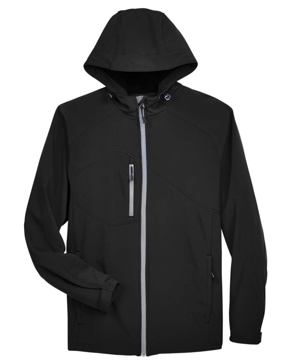 Men's Prospect Two-Layer Fleece Bonded Soft Shell Hooded Jacket | 88166