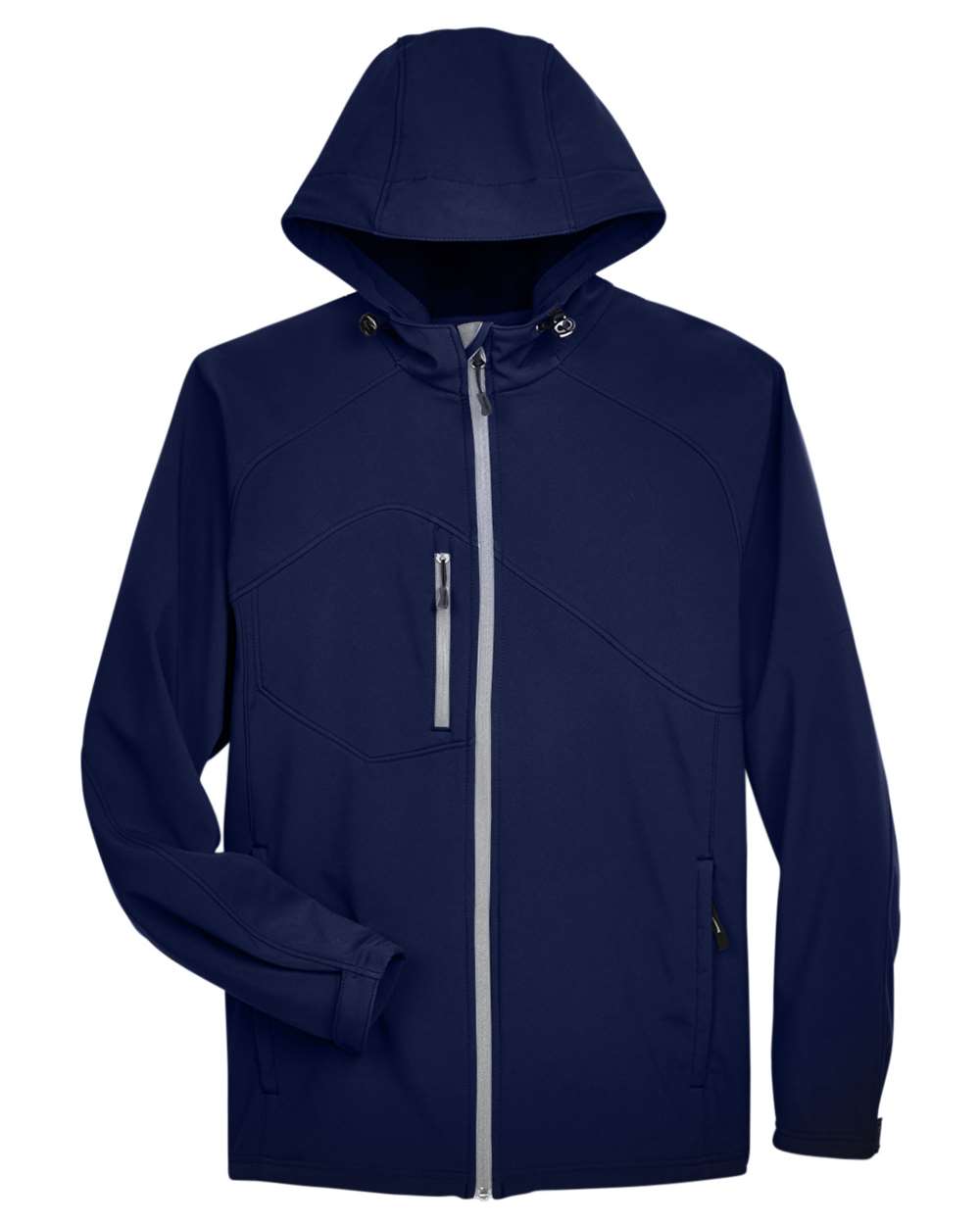 Men's Prospect Two-Layer Fleece Bonded Soft Shell Hooded Jacket | 88166