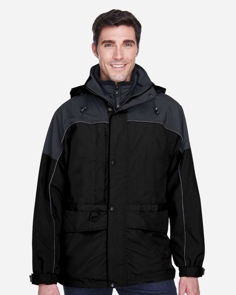 Men's 3-in-1 Two-Tone Parka | 88006