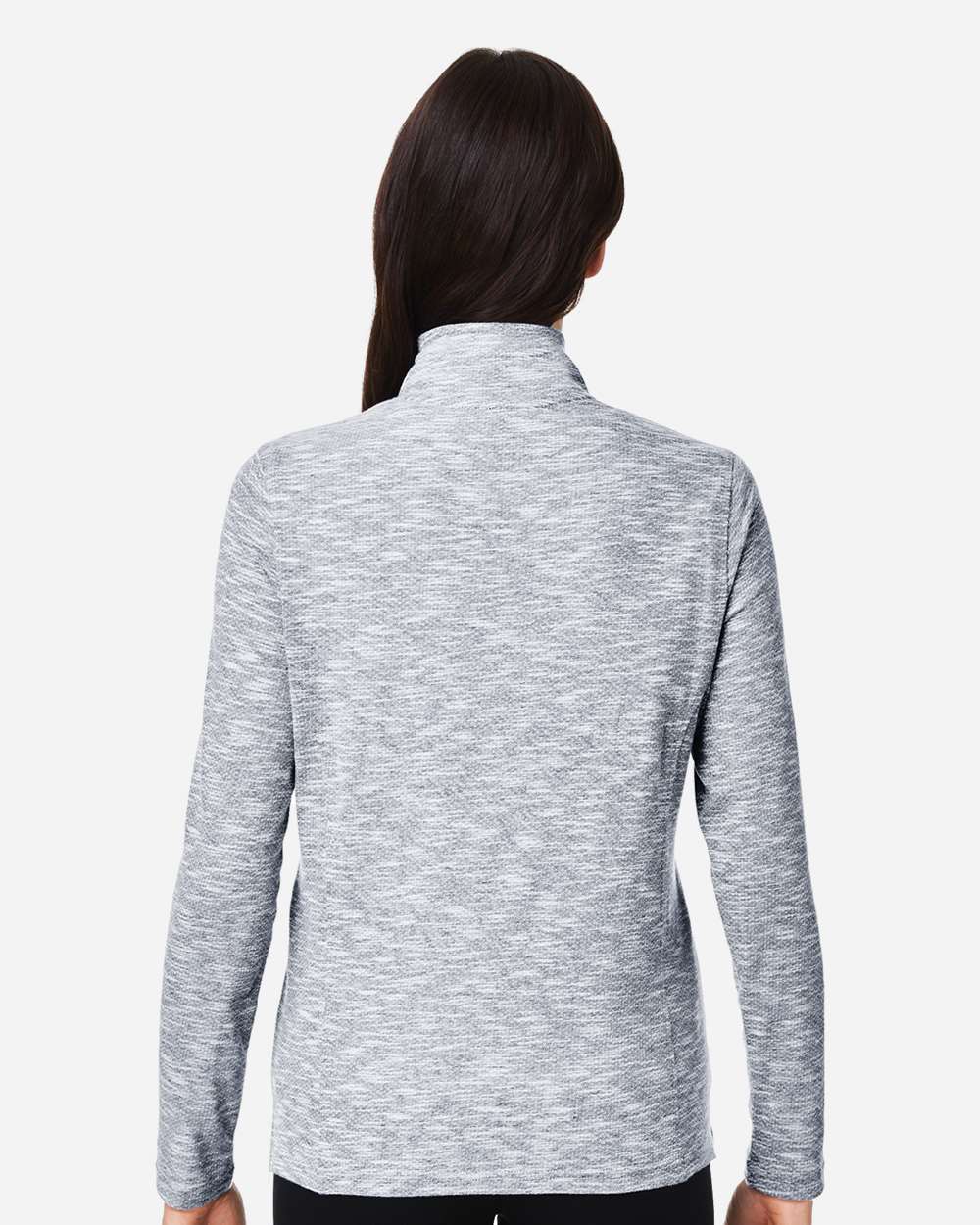 Women's Eclipse Jacquard Quarter-Zip Pullover | NE415W