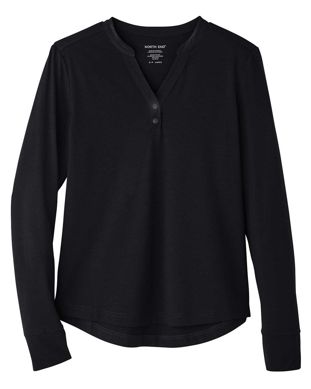 Women's JAQ Stretch Performance V-Neck Snap Pullover | NE400W