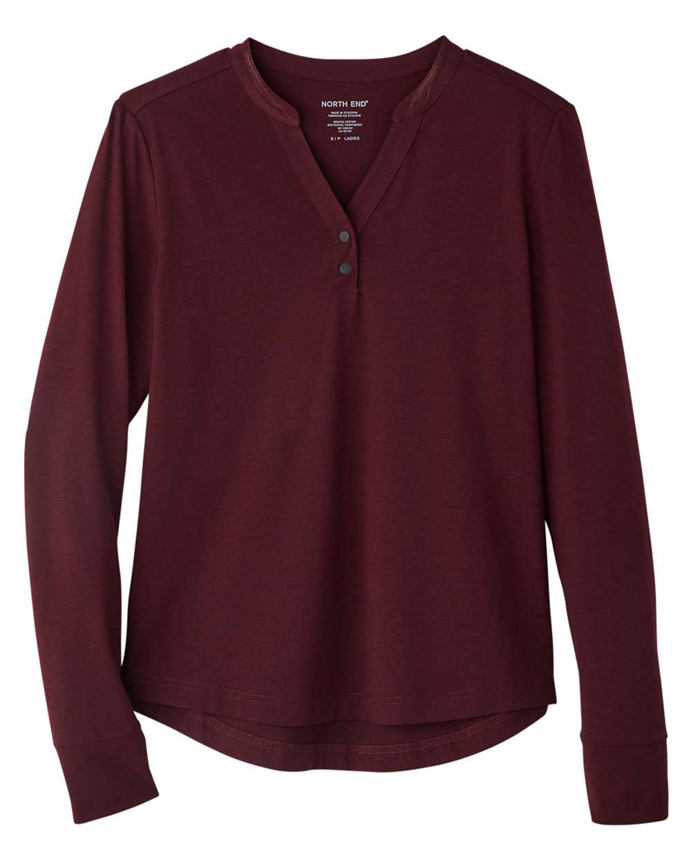 Women's JAQ Stretch Performance V-Neck Snap Pullover | NE400W