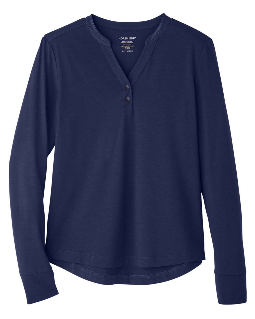 Women's JAQ Stretch Performance V-Neck Snap Pullover | NE400W