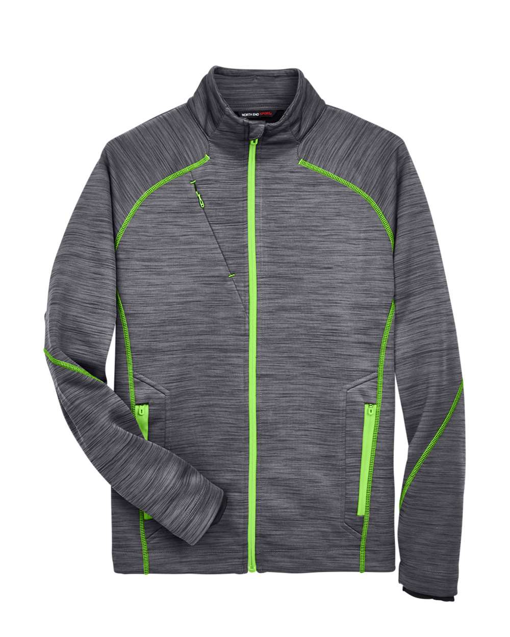 Men's Flux Mélange Bonded Fleece Jacket | 88697