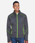 Men's Flux Mélange Bonded Fleece Jacket | 88697