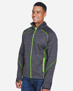 Men's Flux Mélange Bonded Fleece Jacket | 88697