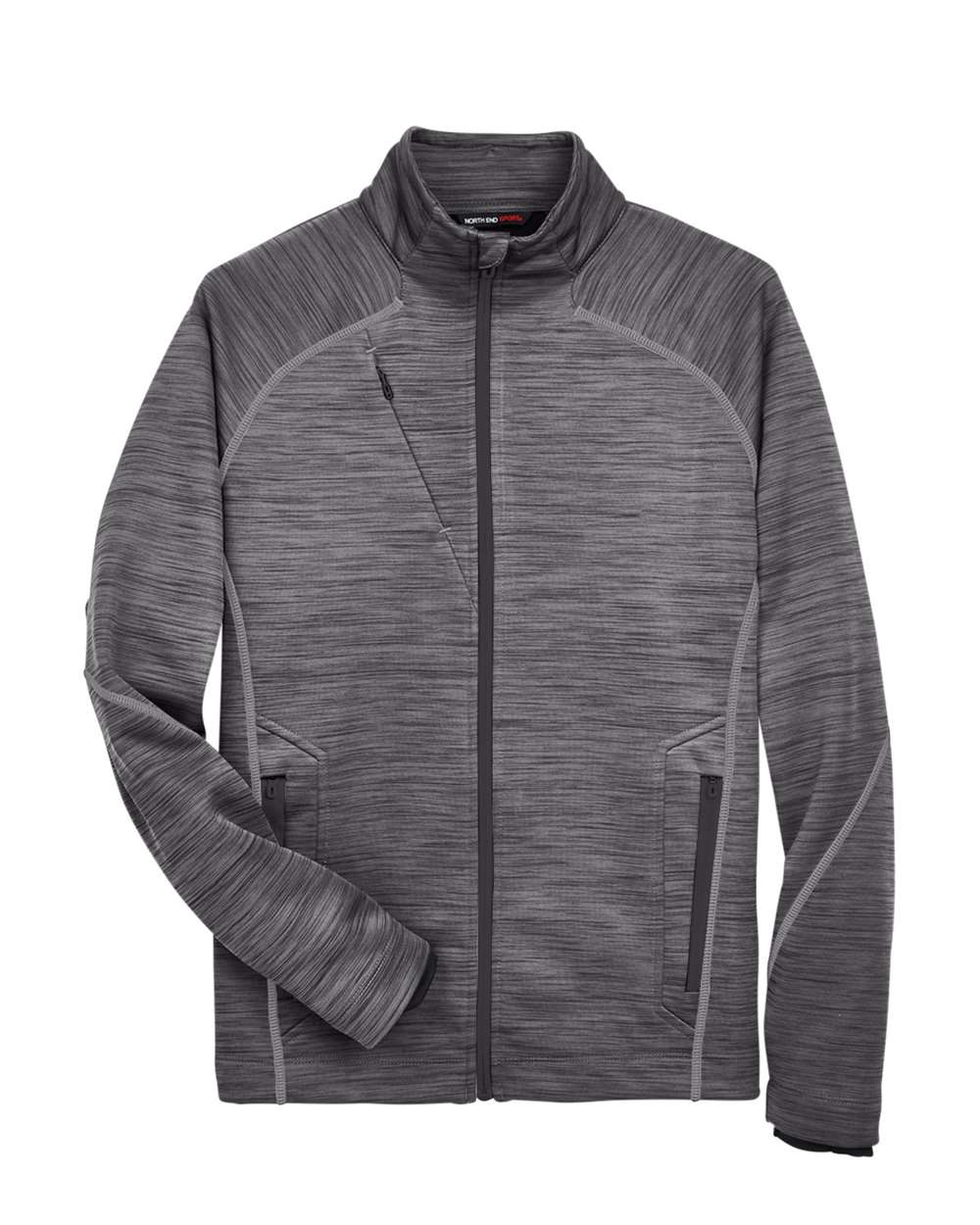 Chaqueta de forro polar fusionado Mélange para hombre | 88697