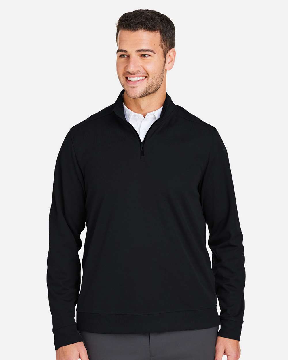 Men's Express Tech Performance Pique Quarter-Zip Pullover | NE412