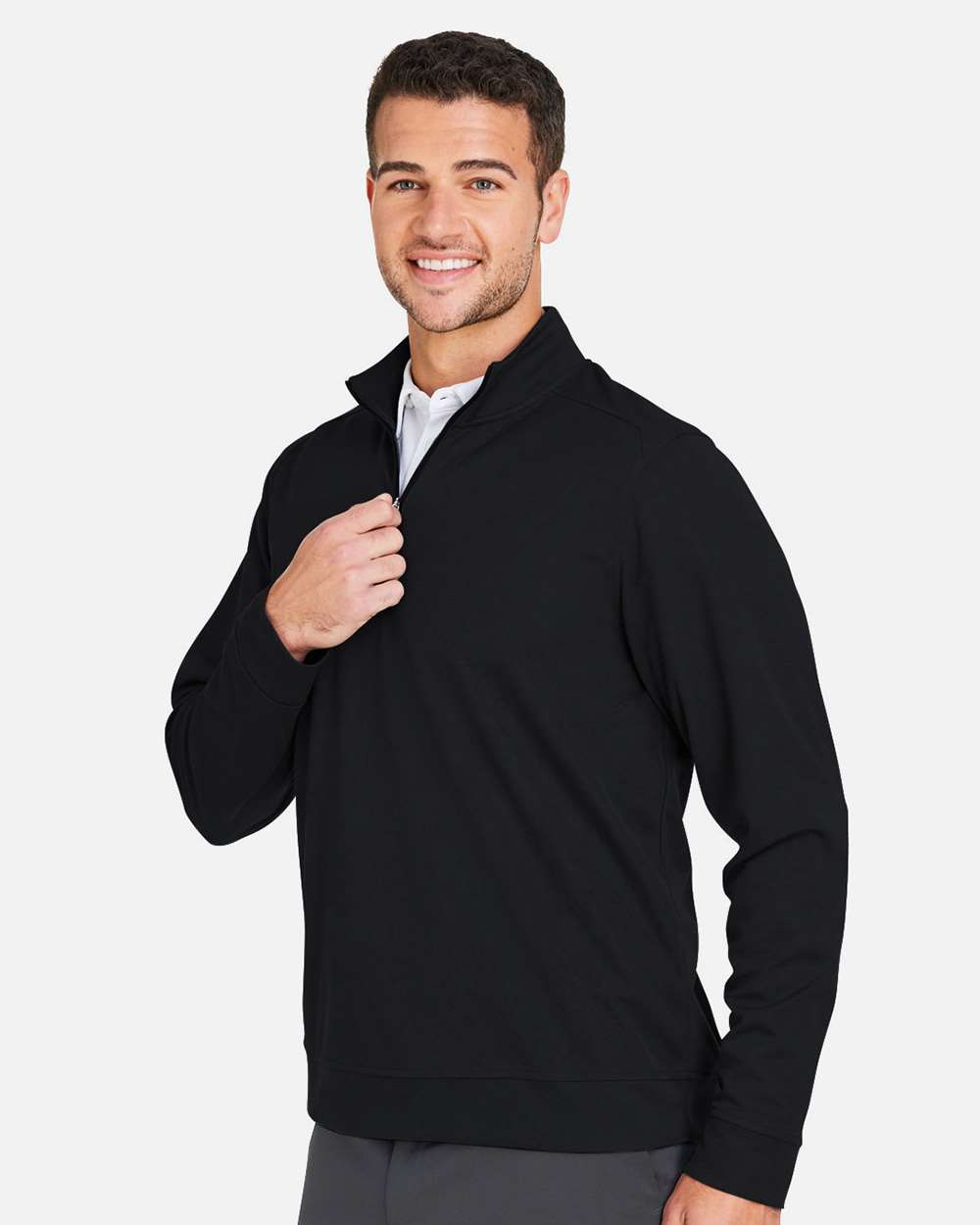 Men's Express Tech Performance Pique Quarter-Zip Pullover | NE412