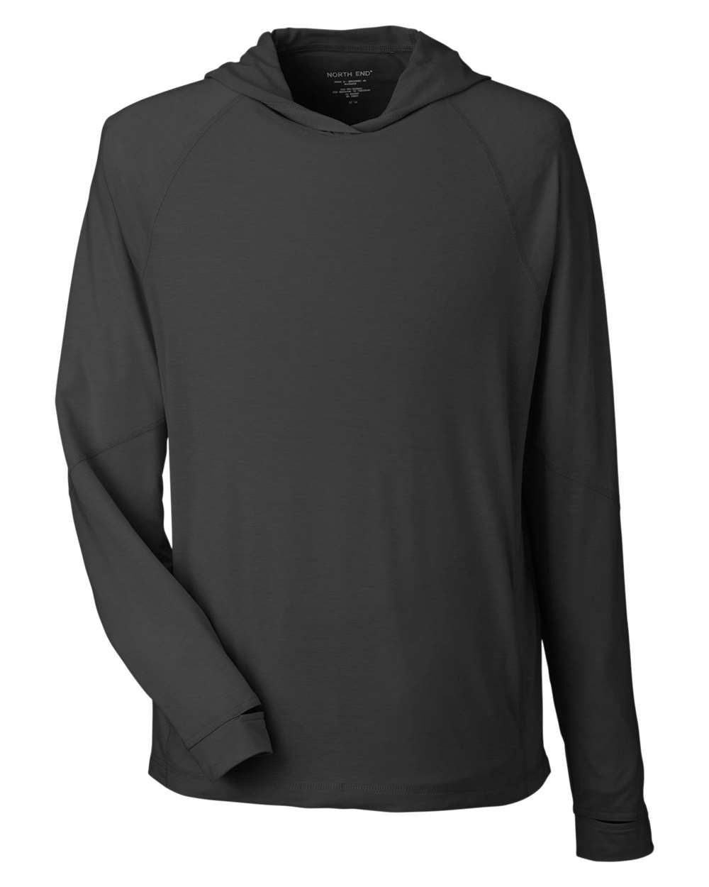 Unisex JAQ Stretch Performance Hooded Long Sleeve T-Shirt | NE105