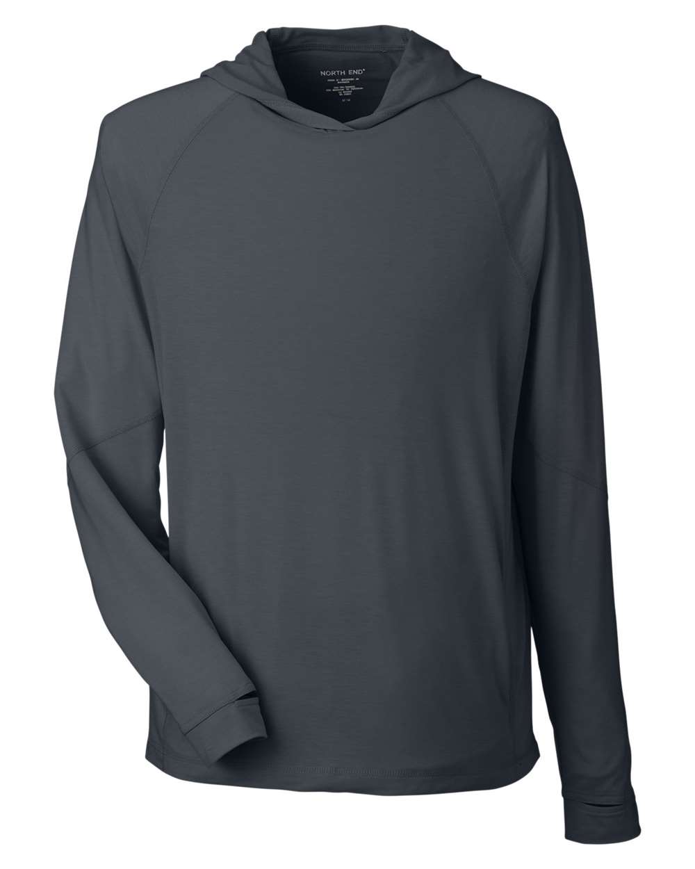 Unisex JAQ Stretch Performance Hooded Long Sleeve T-Shirt | NE105