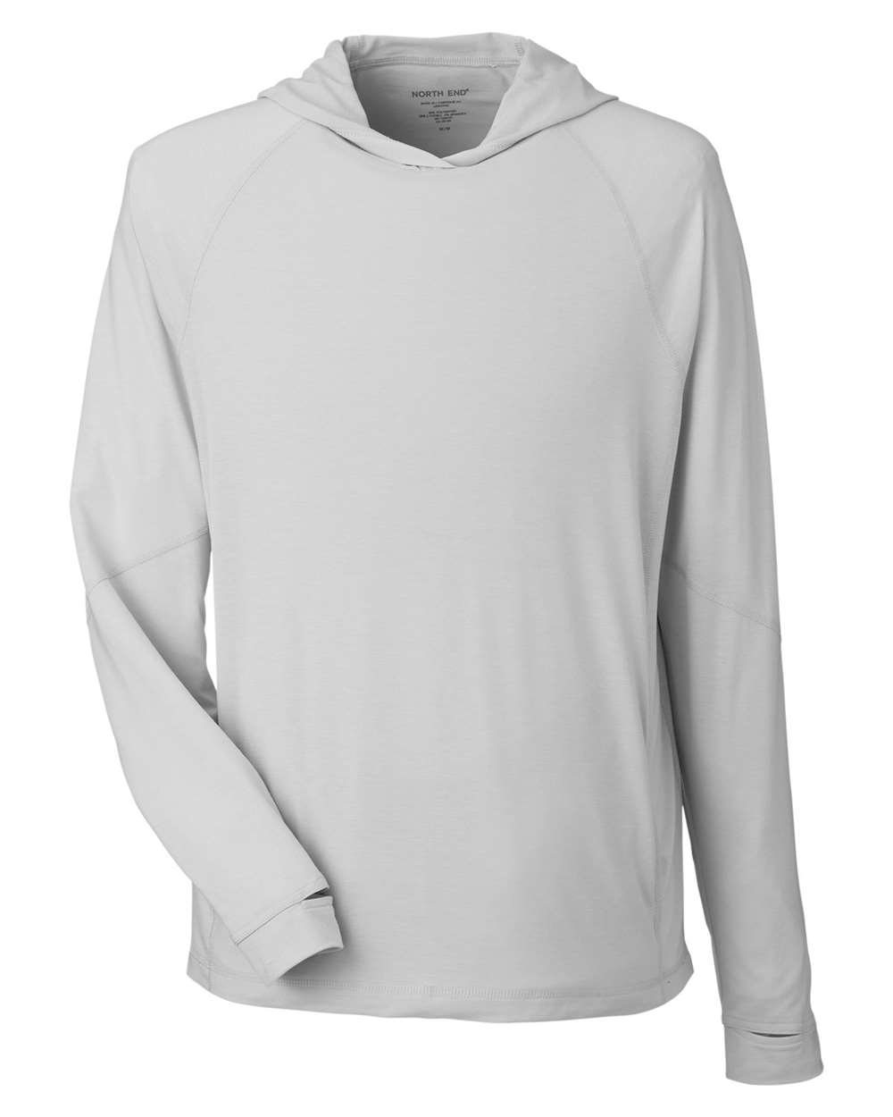 Unisex JAQ Stretch Performance Hooded Long Sleeve T-Shirt | NE105
