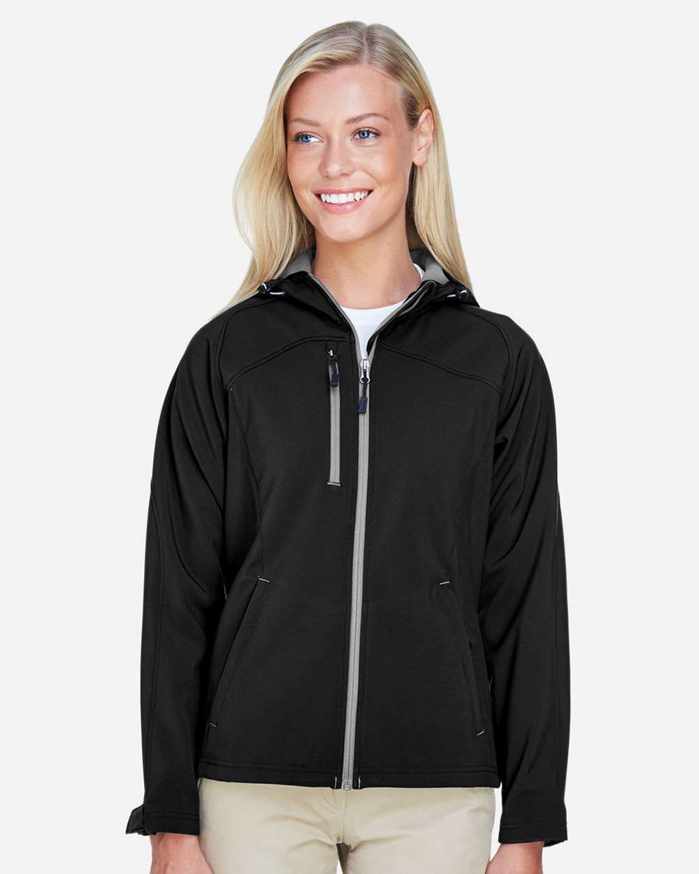Women's Prospect Two-Layer Fleece Bonded Soft Shell Hooded Jacket | 78166