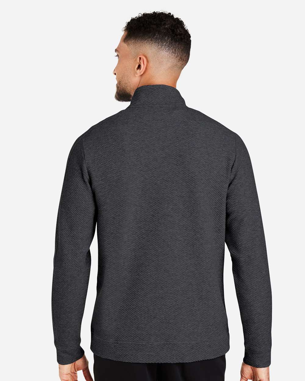 Men's Spirit Textured Quarter-Zip Pullover | NE725