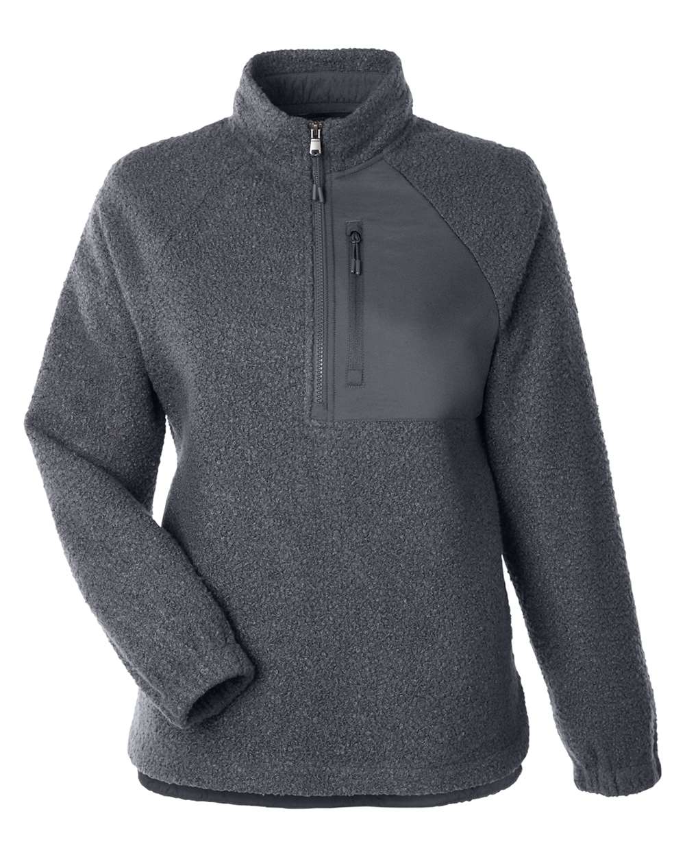Suéter Aura para Mujer con Cuello Cuarto de Cremallera y Forro Polar | NE713W