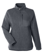 Suéter Aura para Mujer con Cuello Cuarto de Cremallera y Forro Polar | NE713W