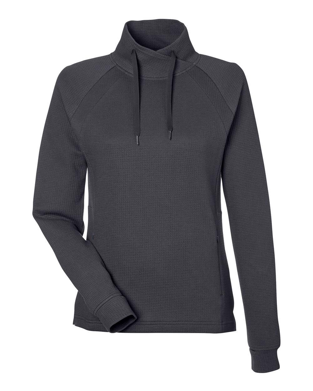 Women's Rhythm Waffle Cross-Neck Pullover | NE200W