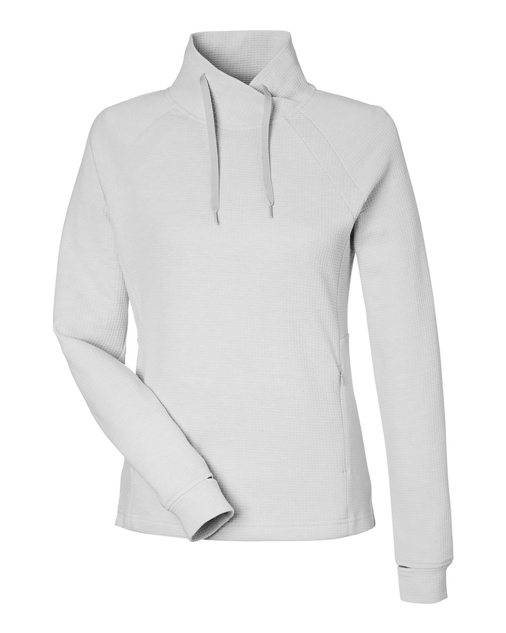 Women's Rhythm Waffle Cross-Neck Pullover | NE200W